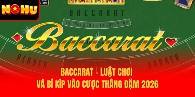 Baccarat - Luật Chơi Và Bí Kíp Vào Cược Thắng Đậm 2026